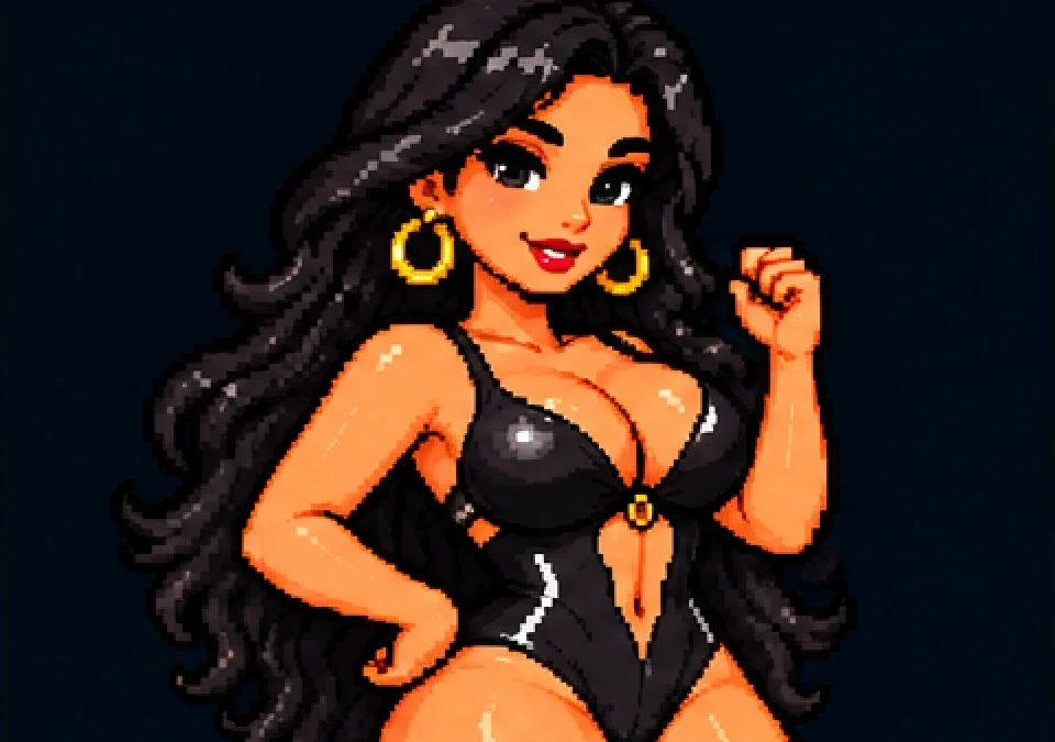 BrilhanTina, personagem adulta do Hotel Brilhoso