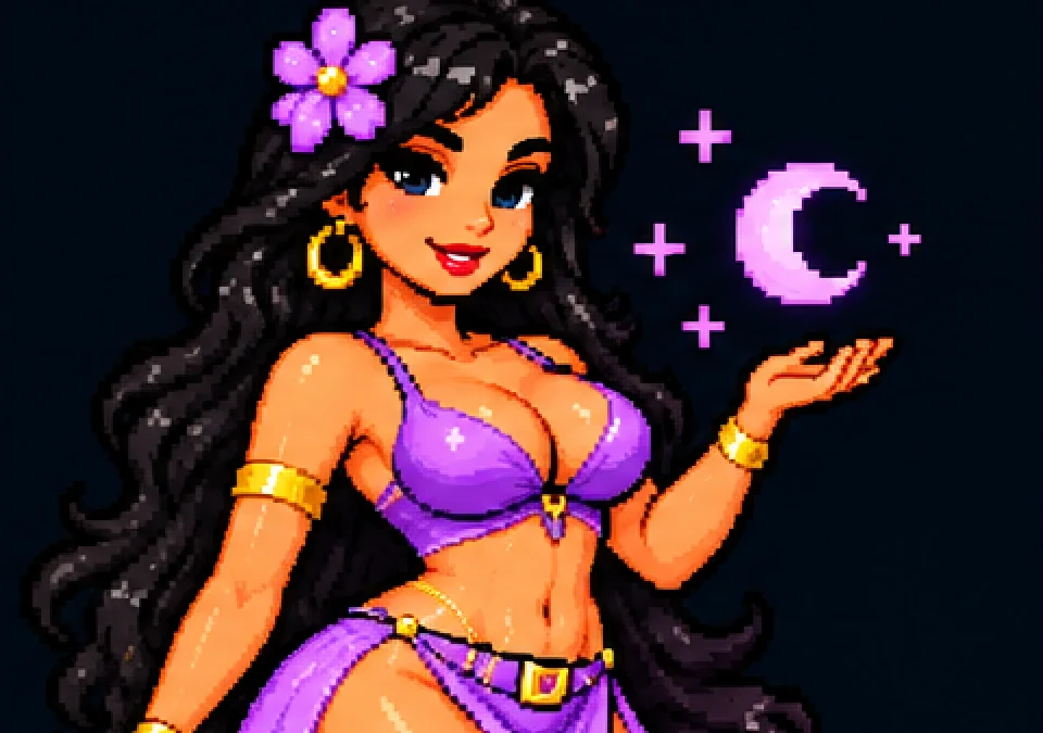 Fadinha, personagem adulta da Massagem Lua Cheia