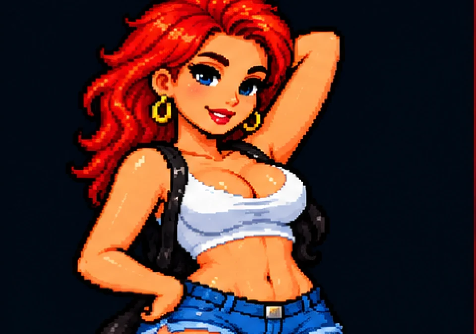 Ruivette, personagem adulta do Scott Bar